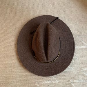 Anthropologie Mesh-Knit Rancher Hat